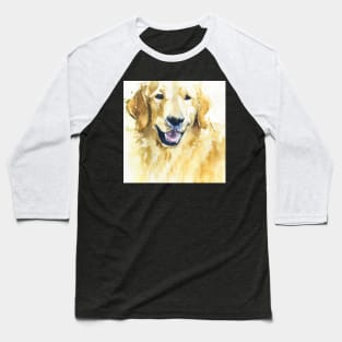 Golden Retriever Watercolor - Gift For Dog Lovers Baseball T-Shirt